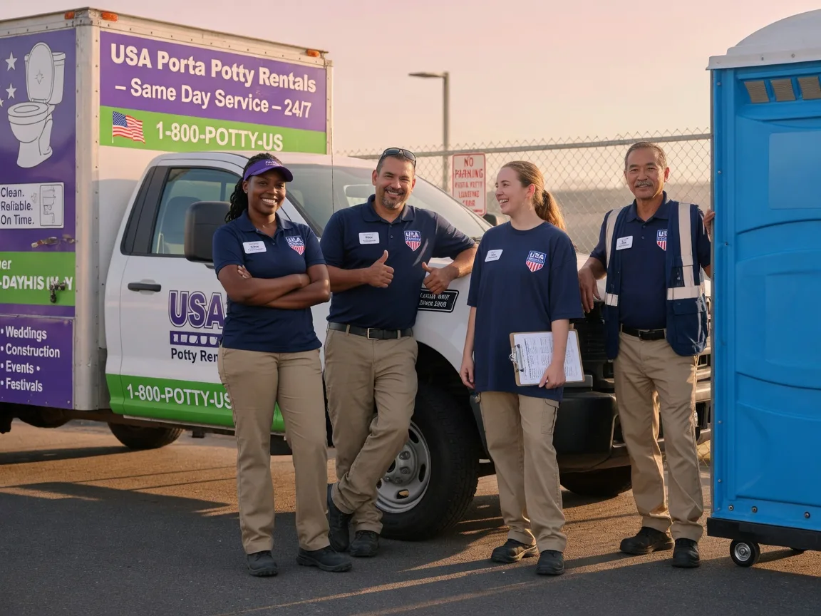 Porta Potty Rental company in Annapolis, CA